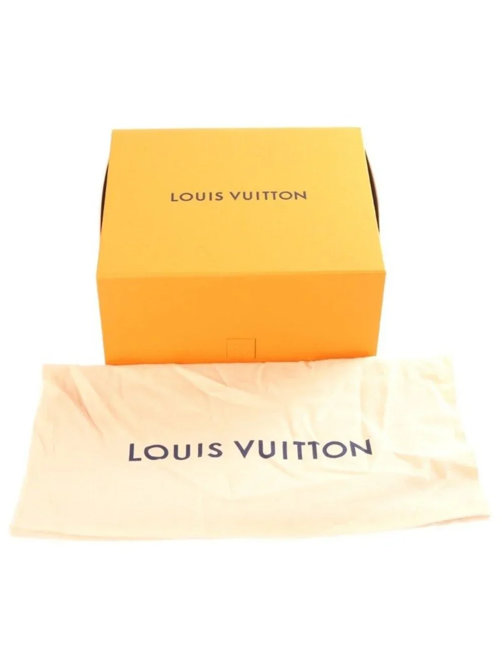 Louis Vuitton Monogram Taurillon S Cape Messenger Leather Shoulder Bag Navy